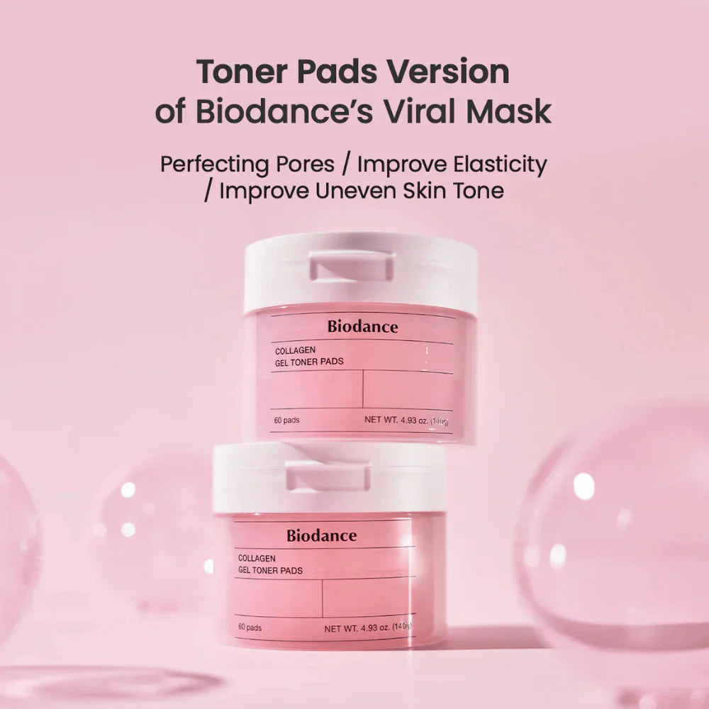 BIODANCE Collagen Gel Toner Pads Biodance
