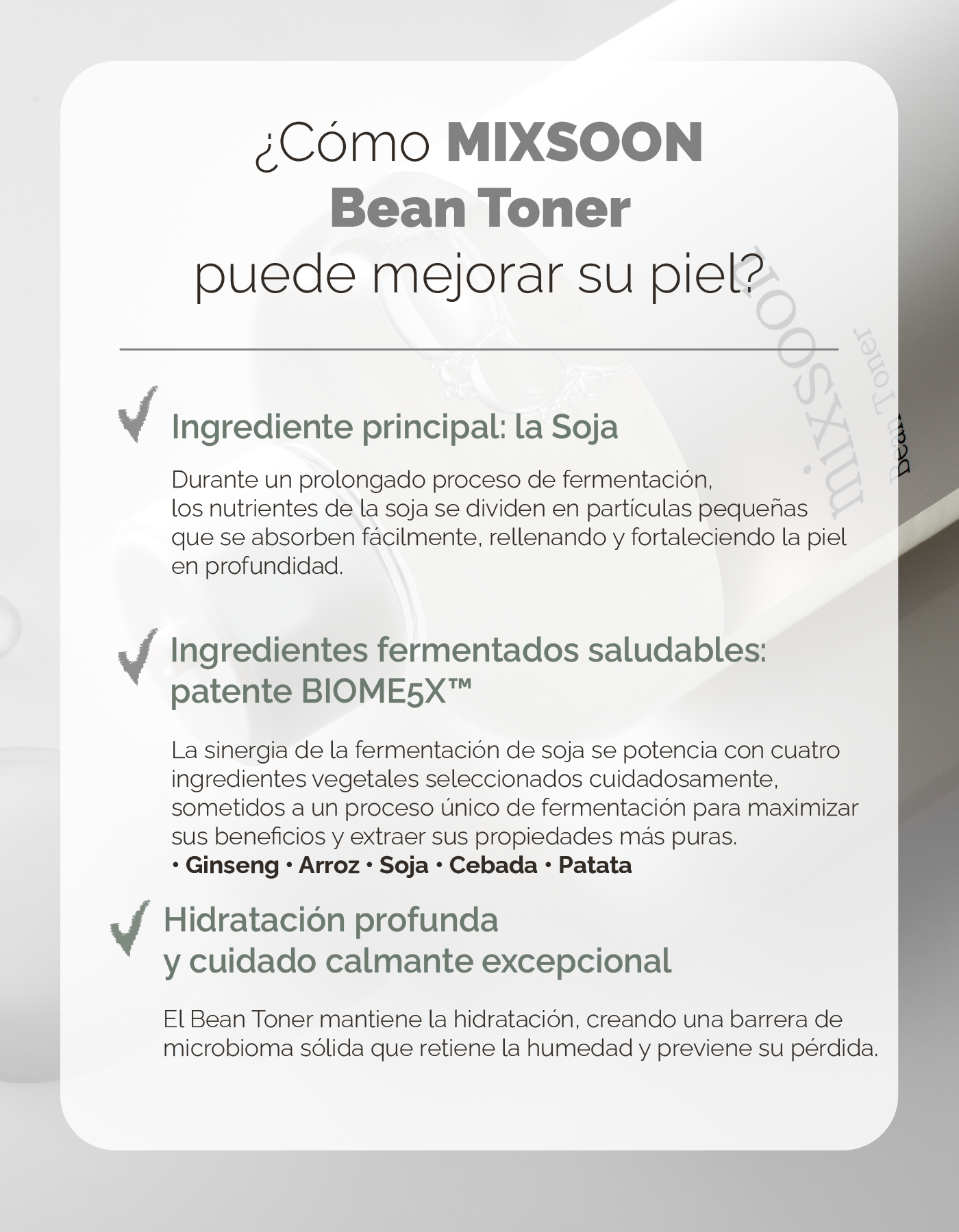 mixsoon Bean Toner 300ml MIXSOON