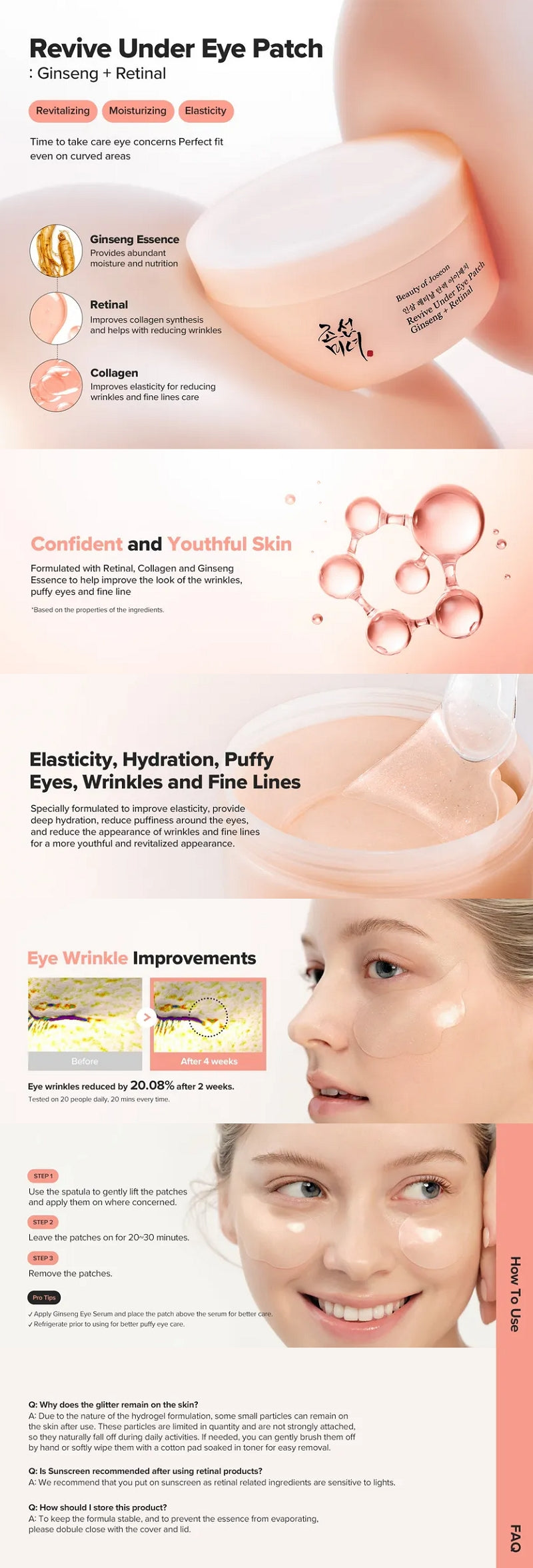 Beauty of Joseon Revive Under Eye Patch Ginseng + Retinal Beauty of Joseon