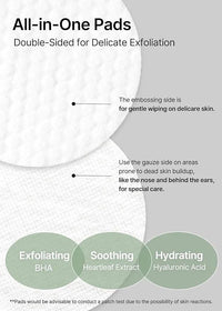 celimax Ji Woo Gae Heartleaf BHA Peeling Pad celimax
