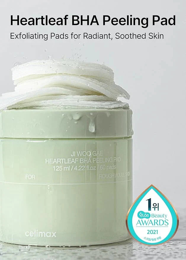 celimax Ji Woo Gae Heartleaf BHA Peeling Pad celimax