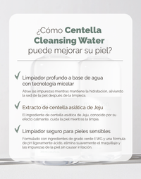 mixsoon Centella Cleansing Water MIXSOON