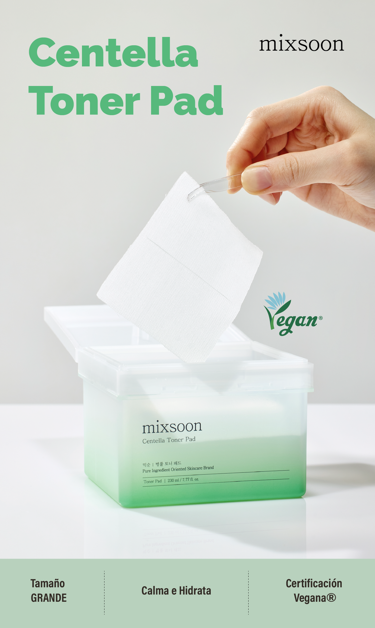Centella Toner Pad MIXSOON
