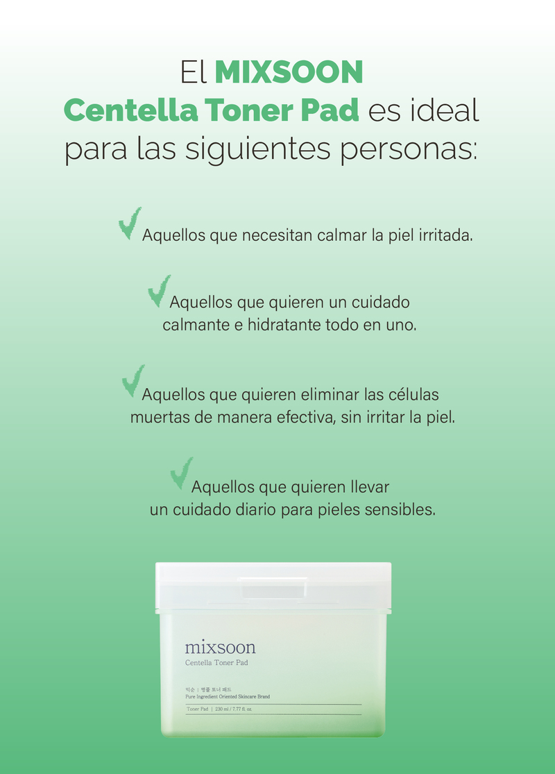 Centella Toner Pad MIXSOON