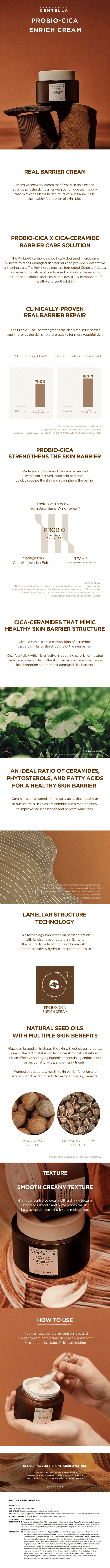 SKIN1004 Madagascar Centella Probio-Cica Enrich Cream SKIN1004