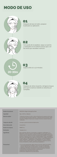mixsoon Collagen Hydrogel Eye Patch MIXSOON