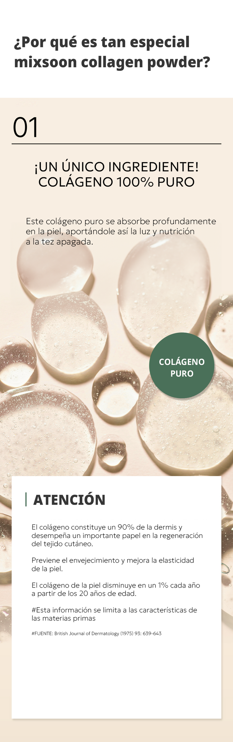 mixsoon Collagen Powder Stick (0.1g * 10ea) MIXSOON