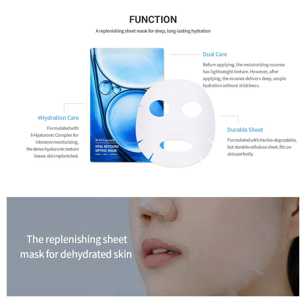 Dr.Ceuracle HYAL REYOUTH LIFTING MASK Dr.Ceuracle