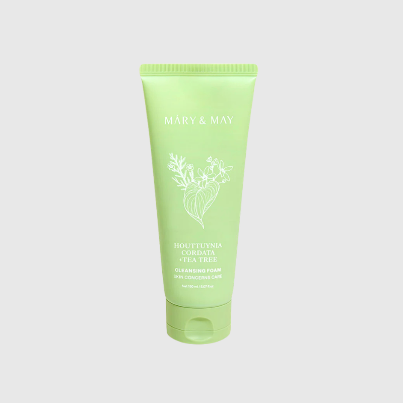 Mary&May Houttuynia Cordata + Tea Tree Cleansing Foam MARY&MAY