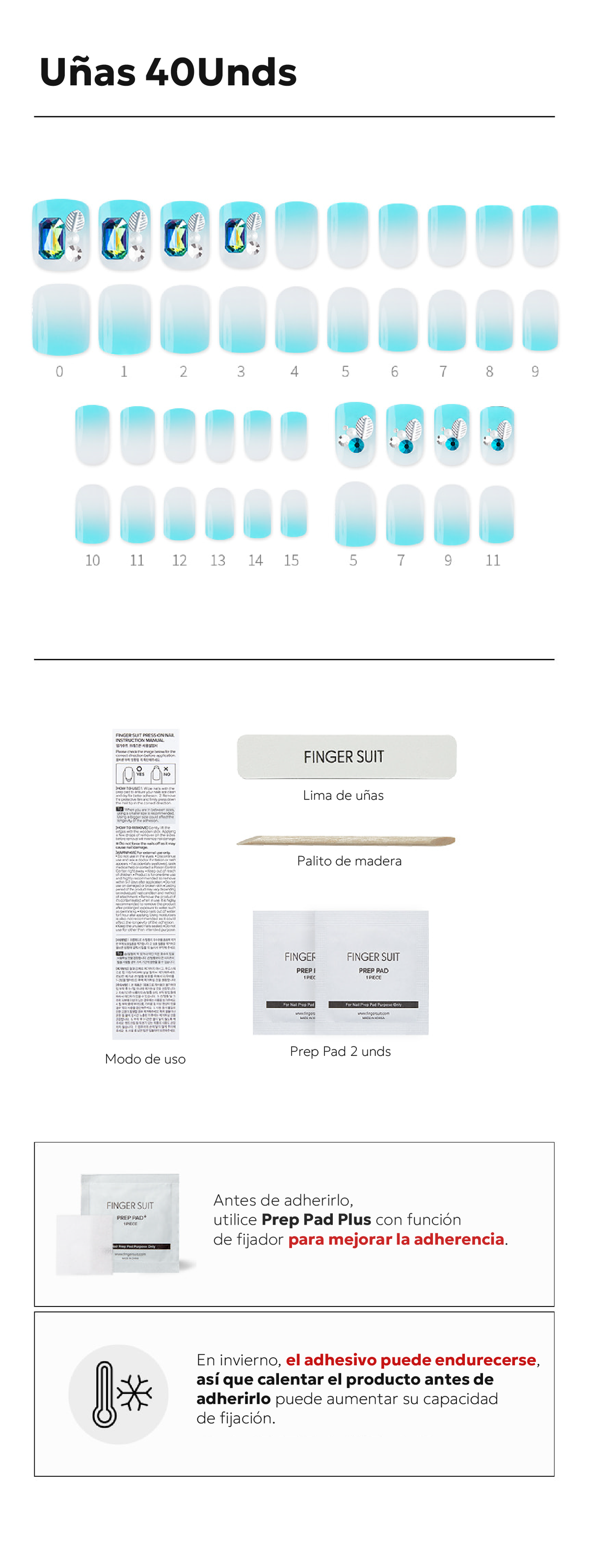 FINGER SUIT AQUA STORE K BEAUTY