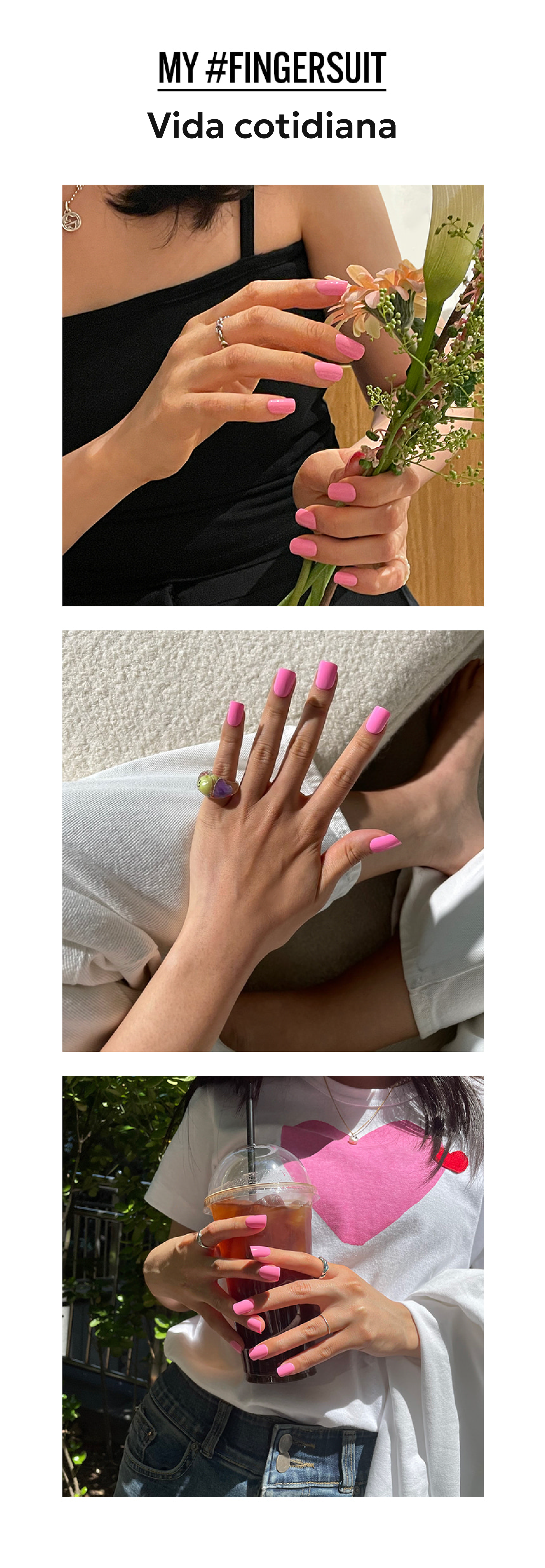 Finger Suit Bubble Gum Pink STORE K BEAUTY