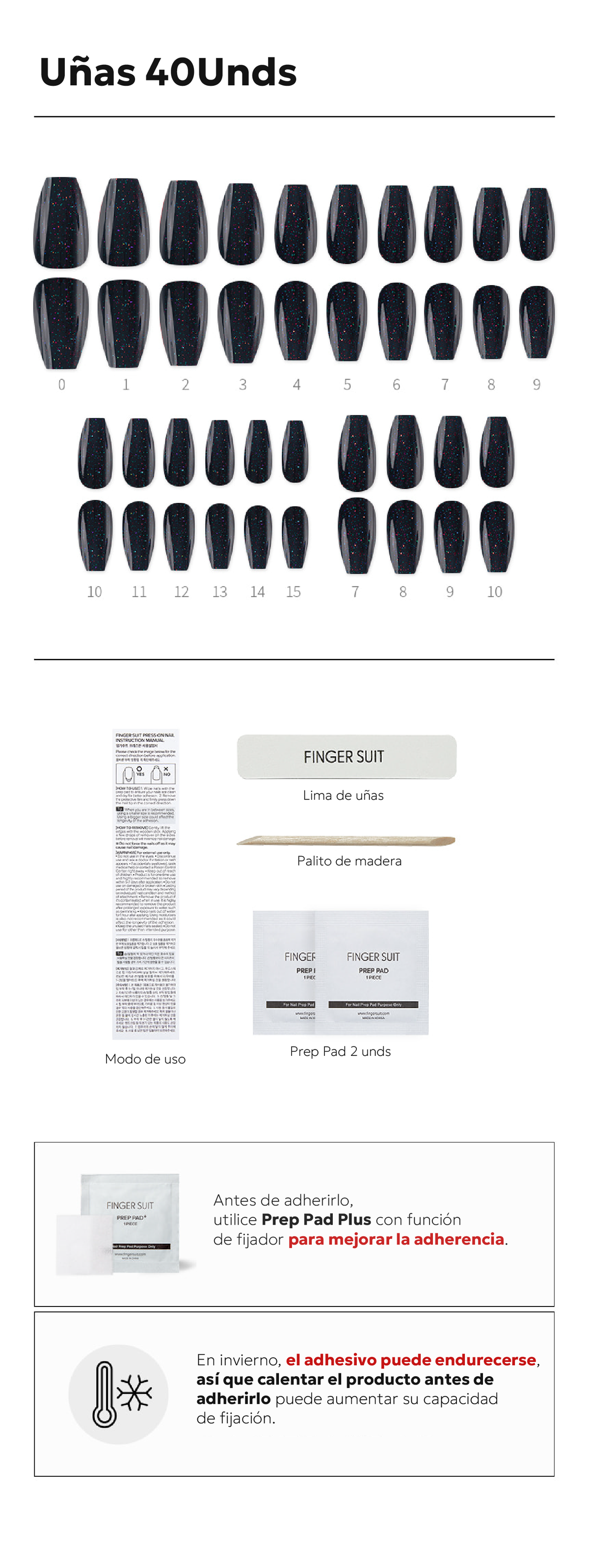 FINGER SUIT MIDNIGHT GIFT STORE K BEAUTY