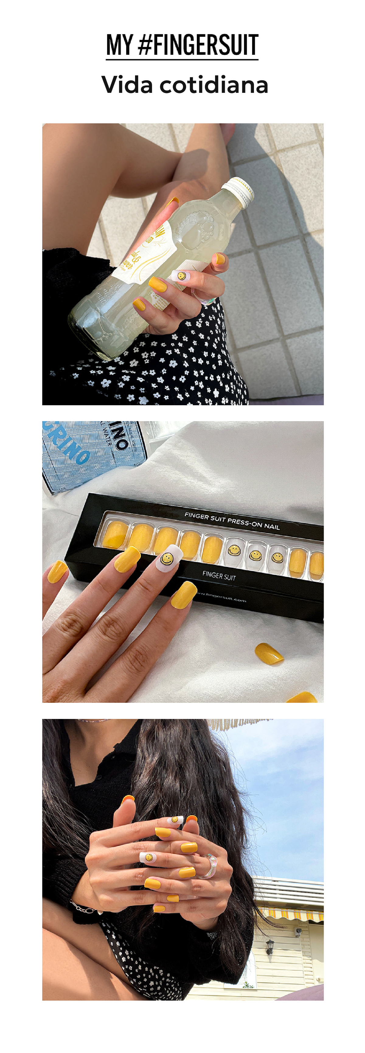 FINGER SUIT POSITIVE VIBES STORE K BEAUTY