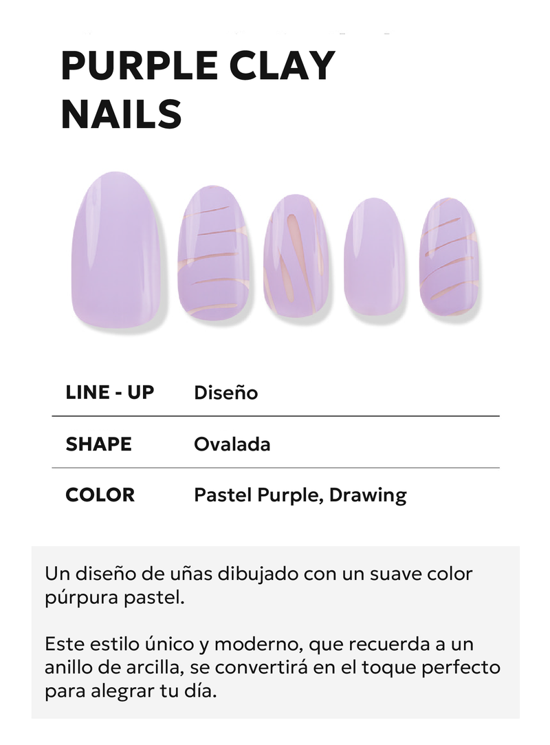 FINGER SUIT PURPLE CLAY STORE K BEAUTY