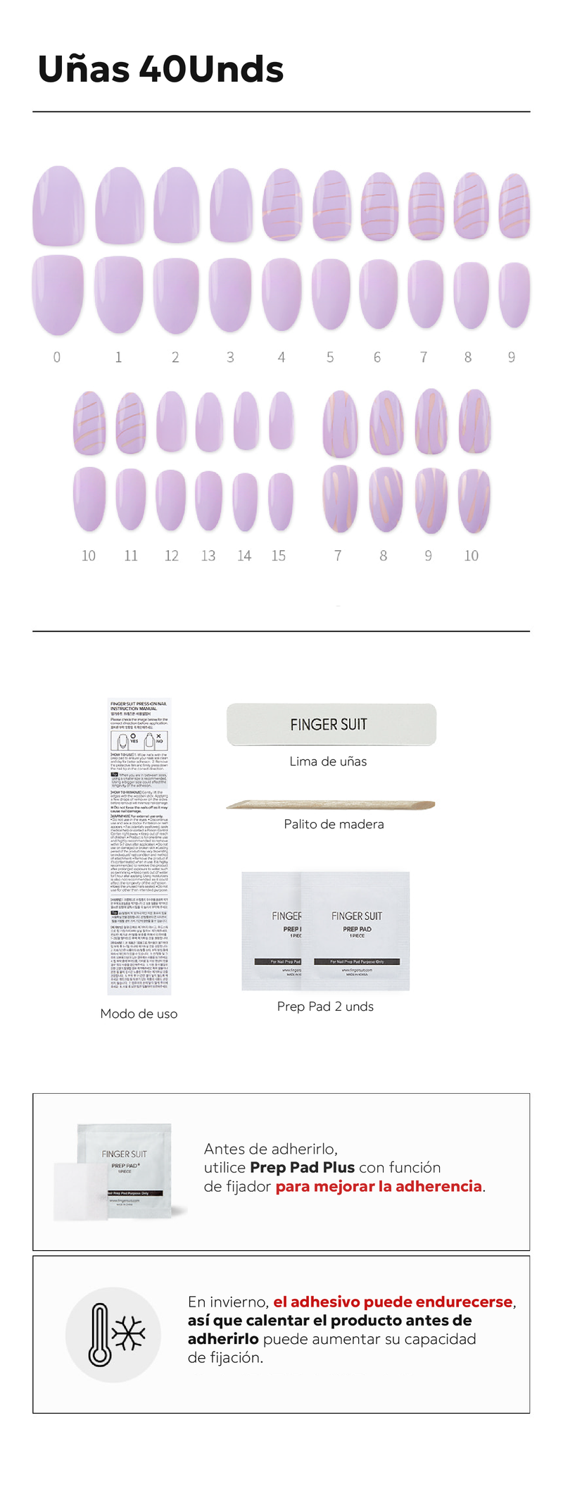 FINGER SUIT PURPLE CLAY STORE K BEAUTY