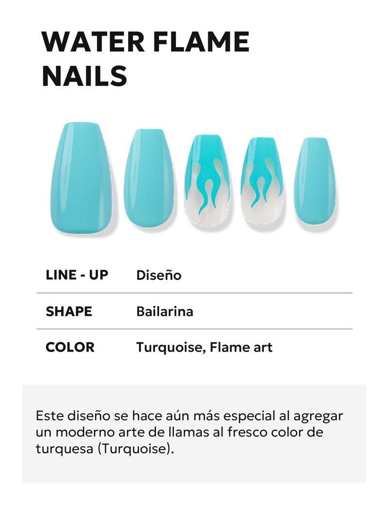 FINGER SUIT WATER FLAME STORE K BEAUTY