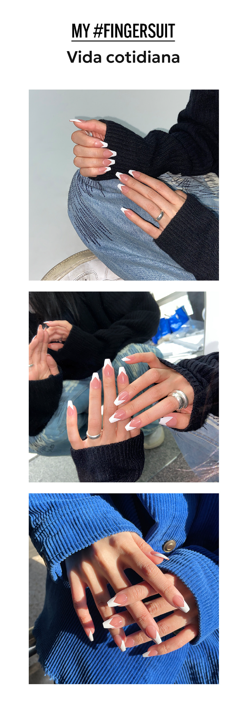 FINGER SUIT WHITE SPACE STORE K BEAUTY