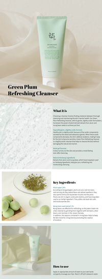 Beauty of Joseon Green Plum Refreshing Cleanser Beauty of Joseon