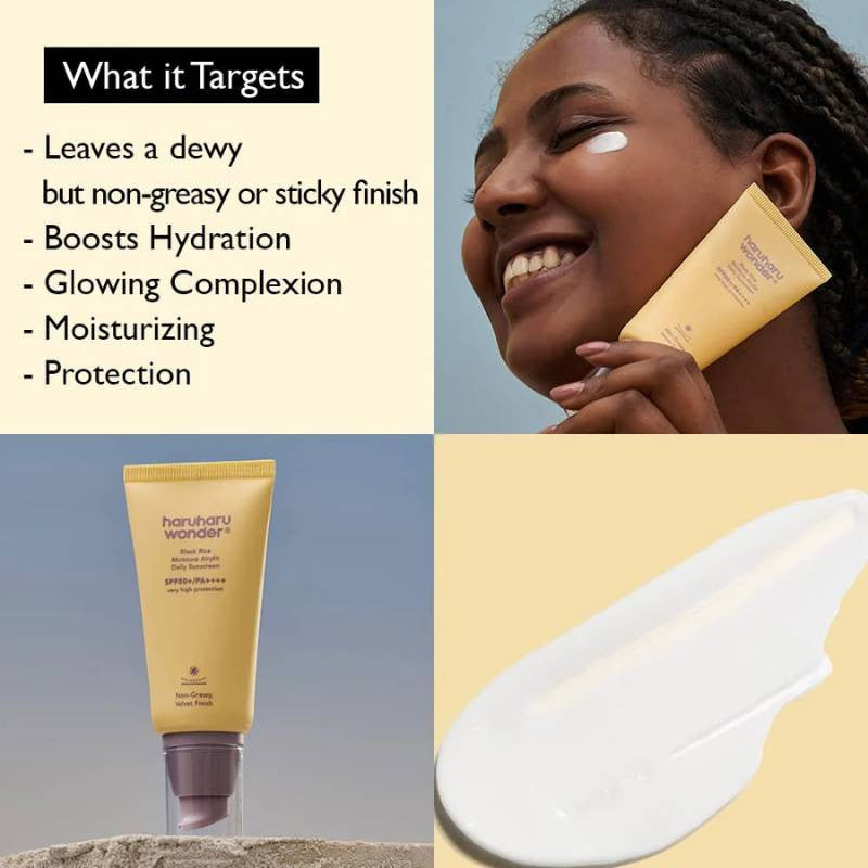 haruharu wonder Black Rice Moisture Airyfit Daily Sunscreen SPF50+/PA++++ haruharu wonder