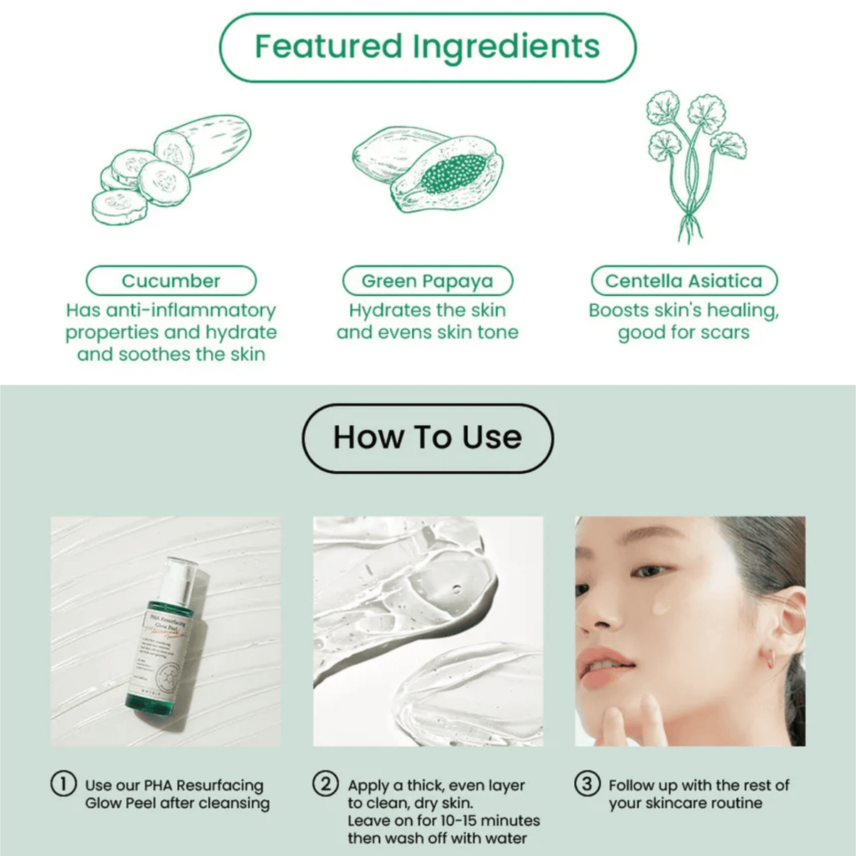 AXIS-Y PHA Resurfacing Glow Peel AXIS-Y