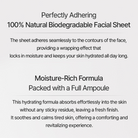 INTENSIVE REPAIR ESSENTIAL SHEET MASK - IDENEL 💧 100% Natural mask that hydrates & soothes skin for a fresh finish.