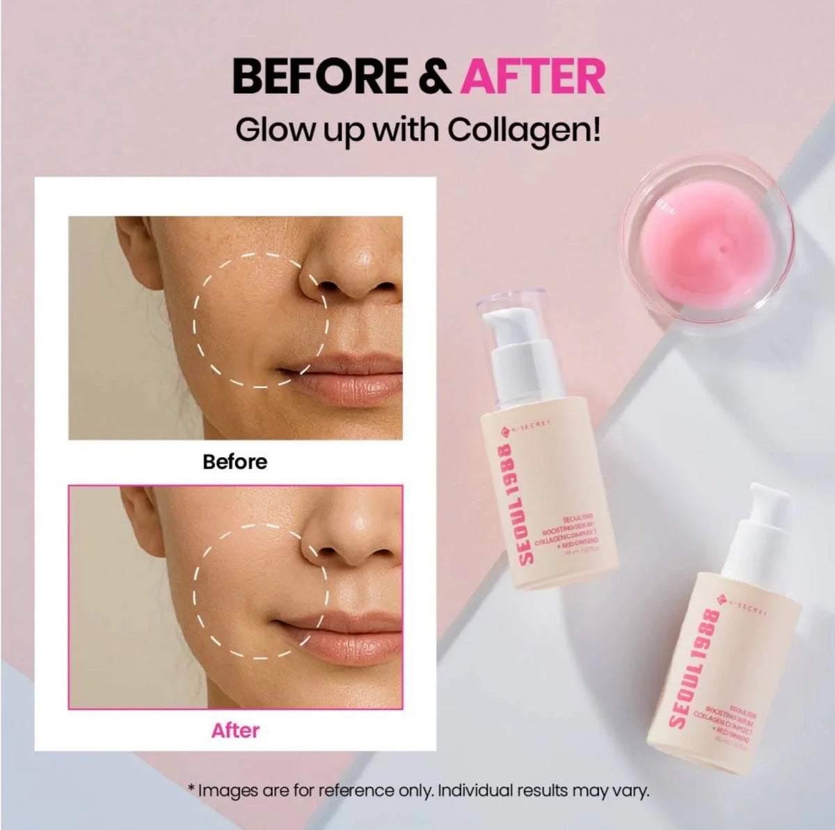 K-SECRET SEOUL 1988 BOOSTING SERUM: COLLAGEN COMPLEX 7 + RED GINSENG K-SECRET