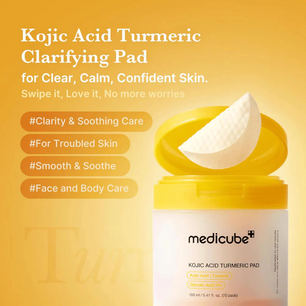 medicube Kojic Acid Turmeric Pad medicube