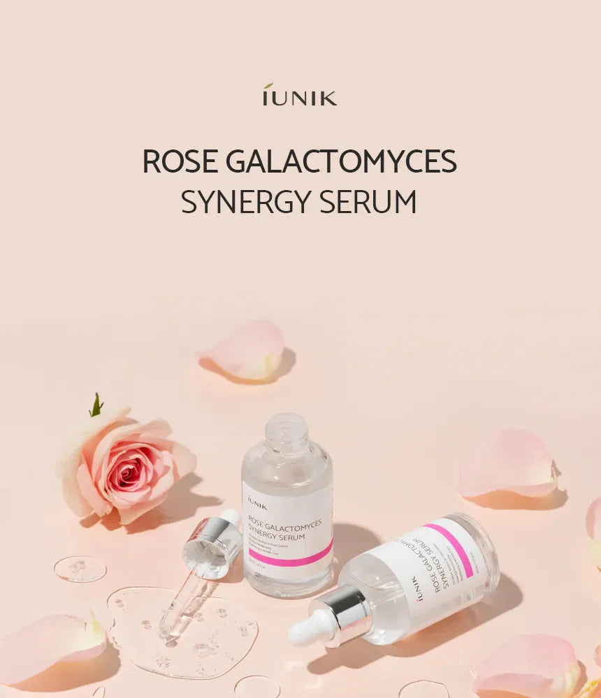 iUNIK Rose Galactomyces Synergy Serum IUNIK