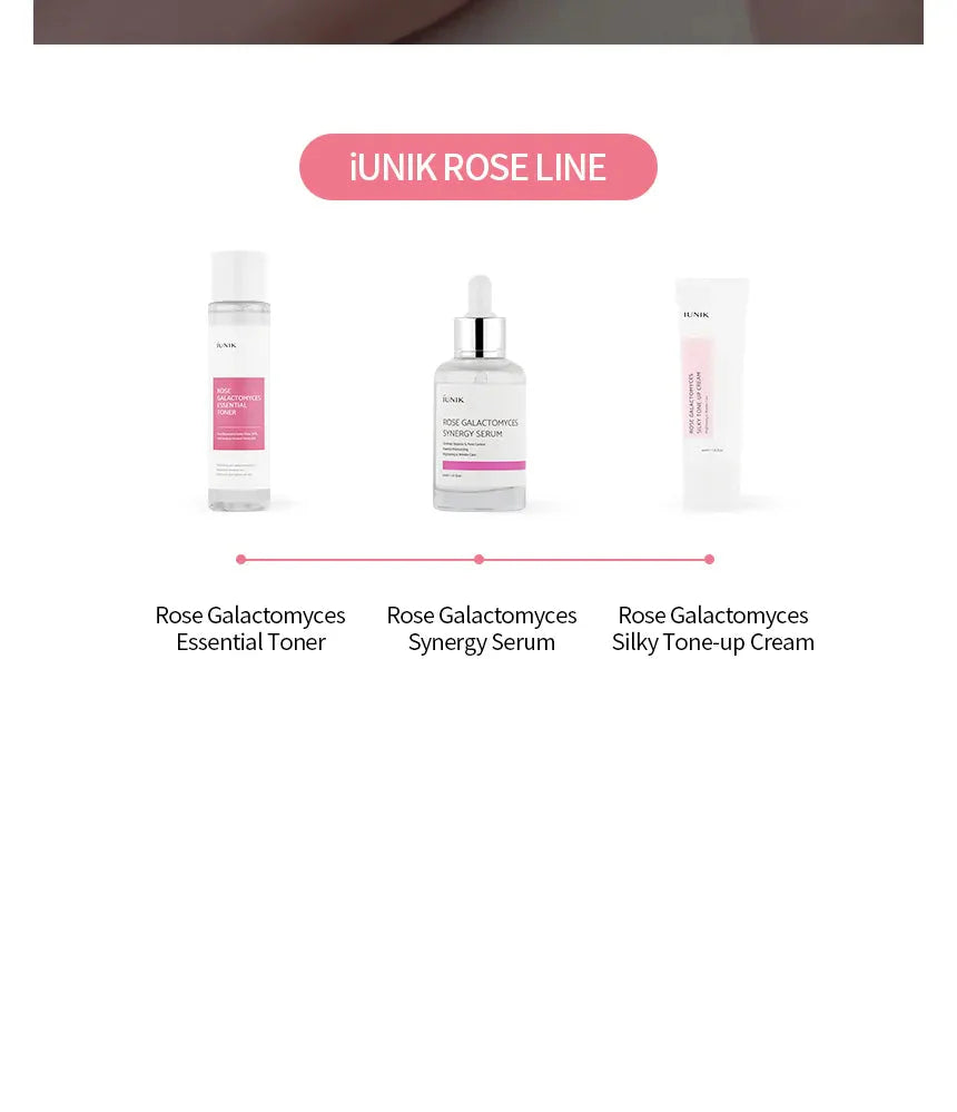 iUNIK Rose Galactomyces Synergy Serum IUNIK