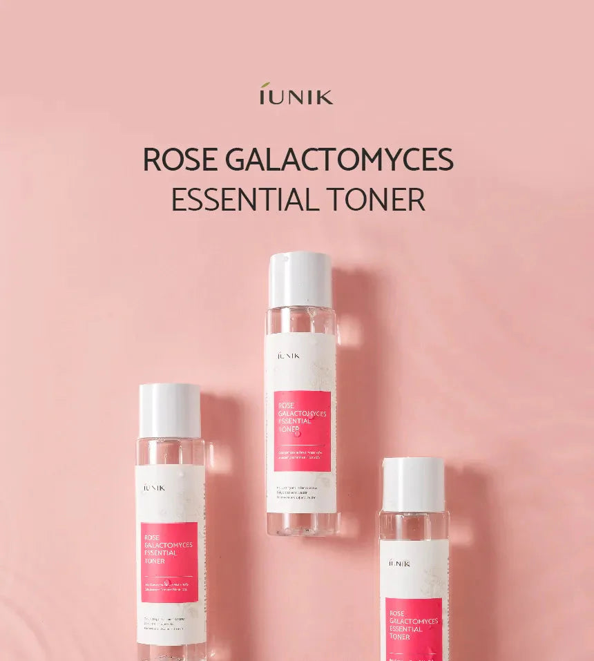 iUNIK Rose Galactomyces Essential Toner IUNIK