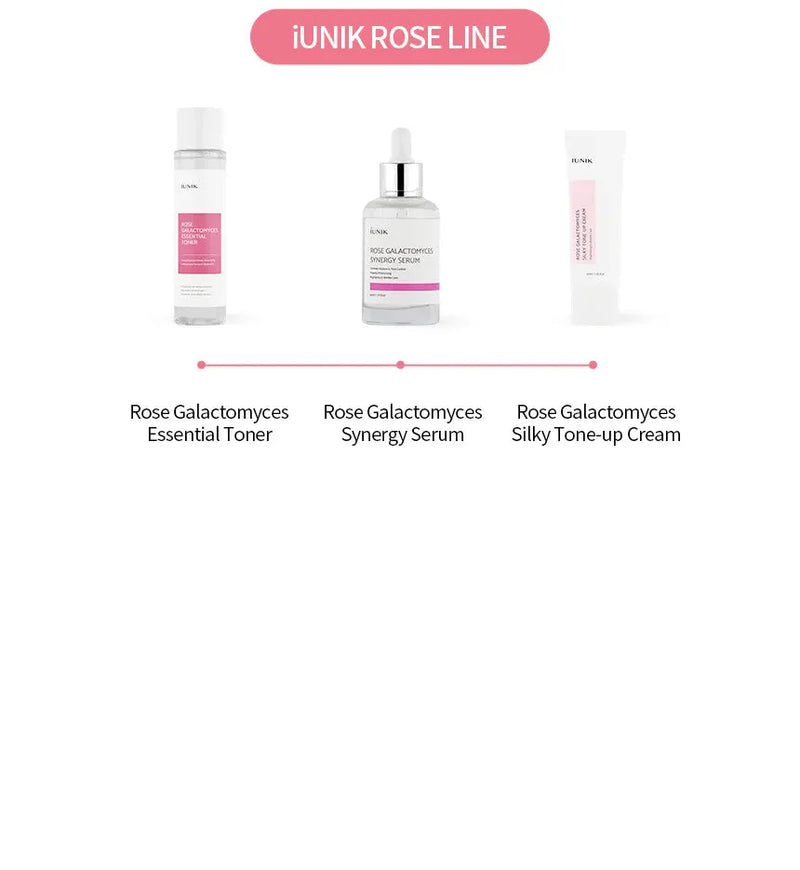 iUNIK Rose Galactomyces Essential Toner IUNIK