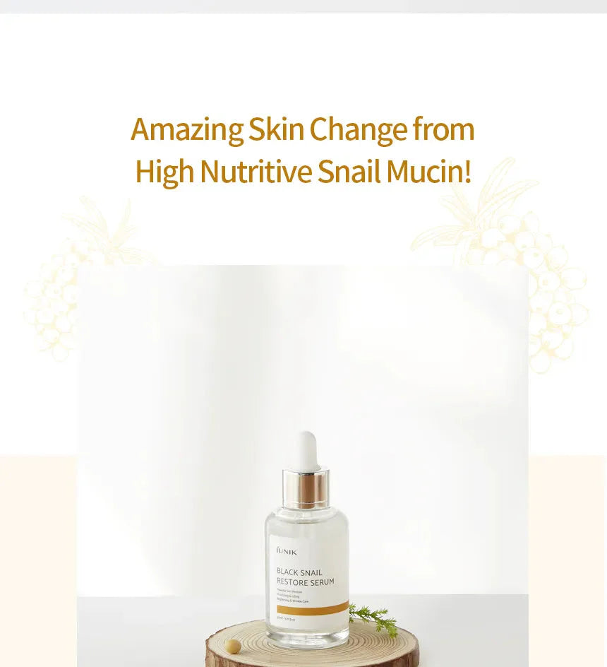 iUNIK Black Snail Restore Serum IUNIK