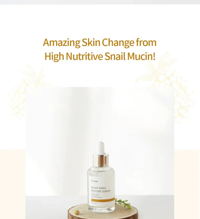 iUNIK Black Snail Restore Serum IUNIK