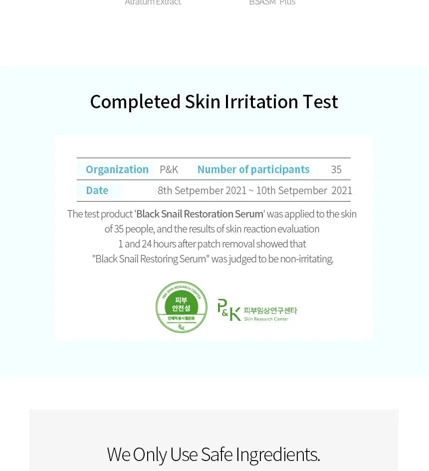 iUNIK Black Snail Restore Serum IUNIK