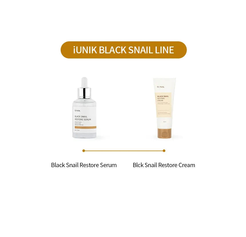 iUNIK Black Snail Restore Serum IUNIK