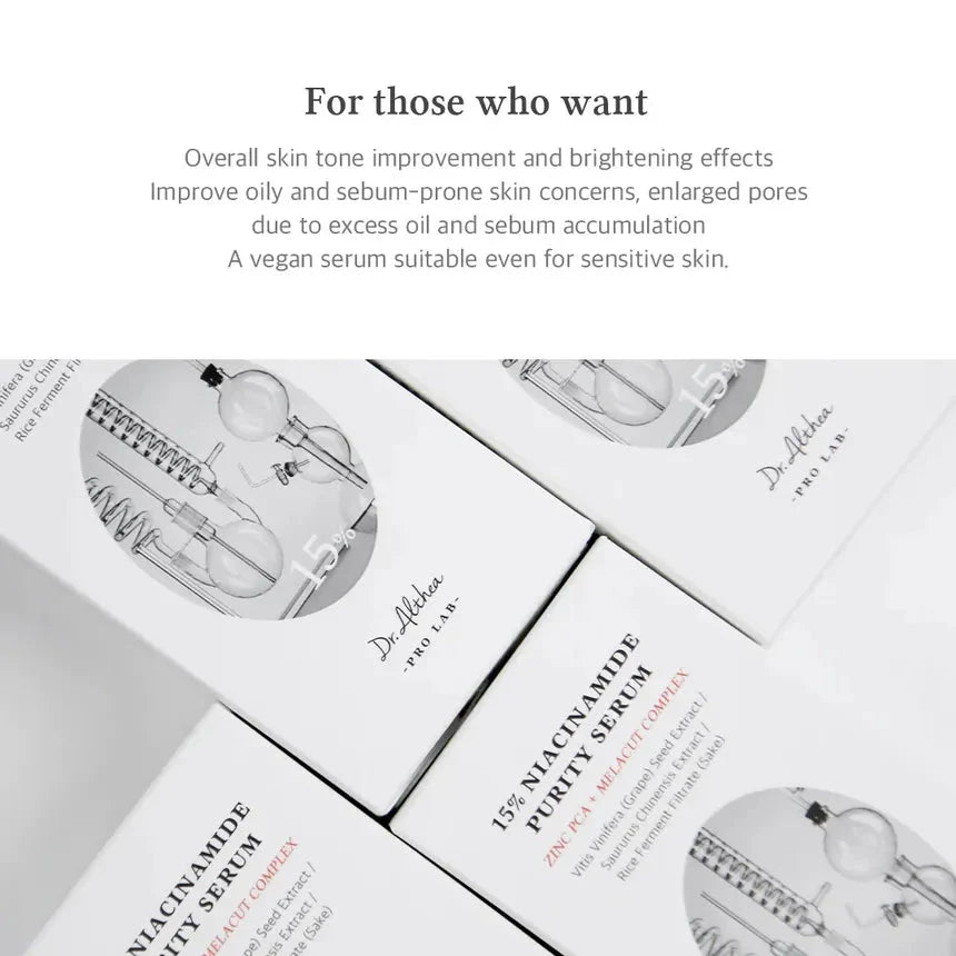 Dr.Althea 15% Niacinamida Purity Serum Dr.Althea