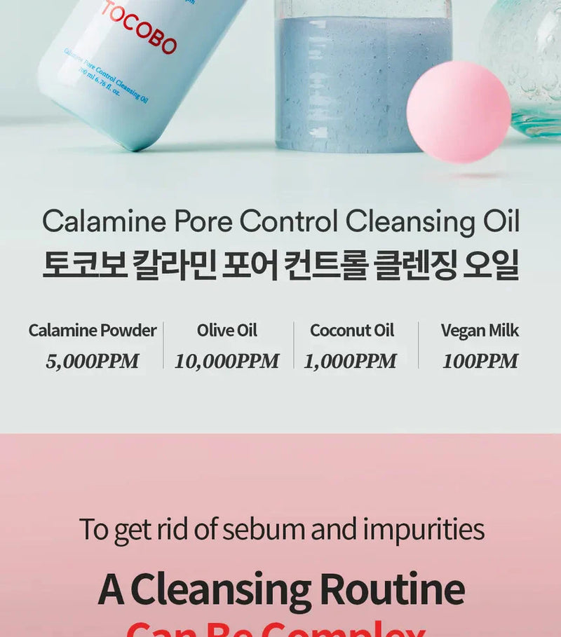 TOCOBO Calamine Pore Control Cleansing Oil TOCOBO