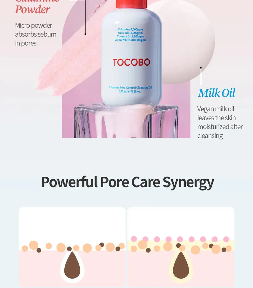 TOCOBO Calamine Pore Control Cleansing Oil TOCOBO