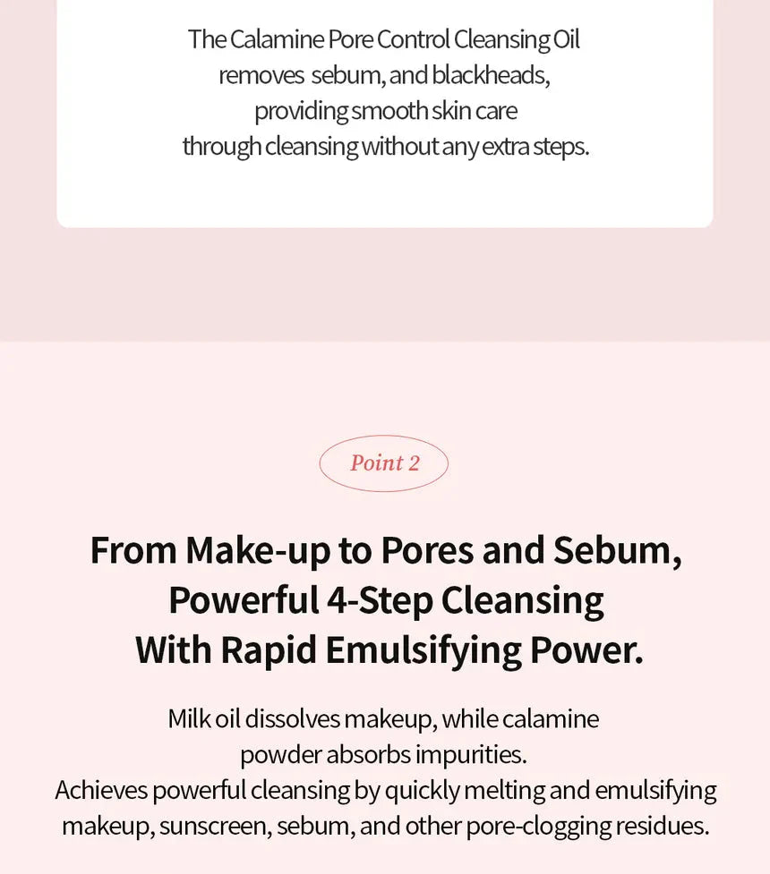 TOCOBO Calamine Pore Control Cleansing Oil TOCOBO