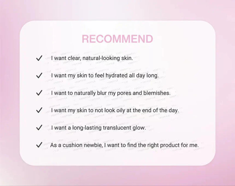 Unleashia Don't Touch Glass Pink Cushion SPF50+ PA++++ Unleashia