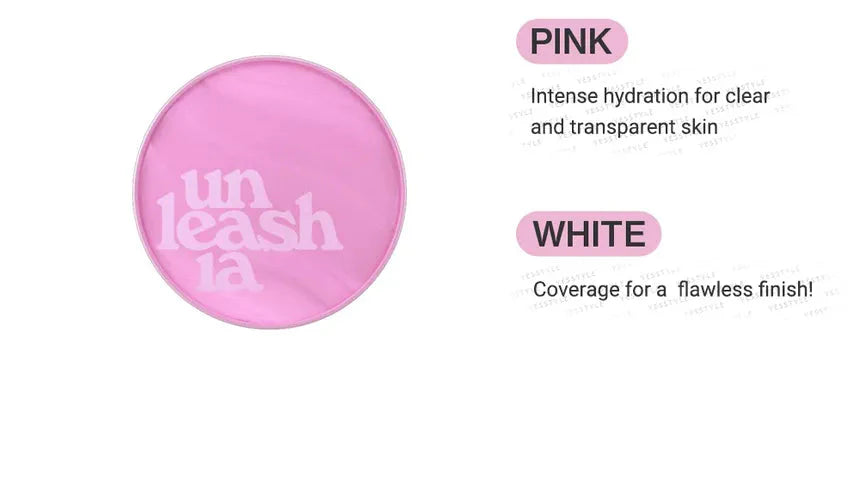 Unleashia Don't Touch Glass Pink Cushion SPF50+ PA++++ Unleashia