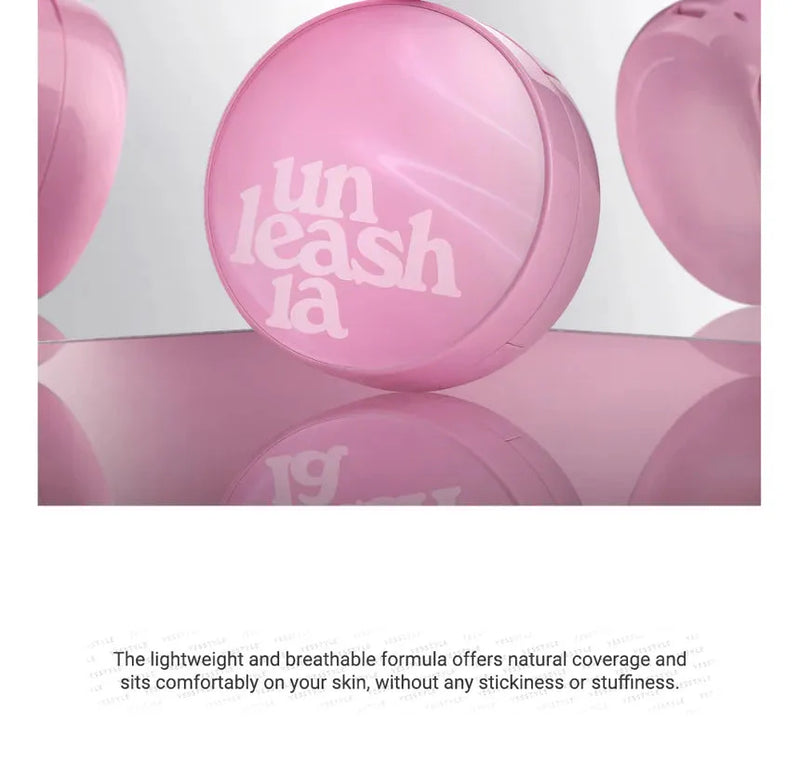 Unleashia Don't Touch Glass Pink Cushion SPF50+ PA++++ Unleashia