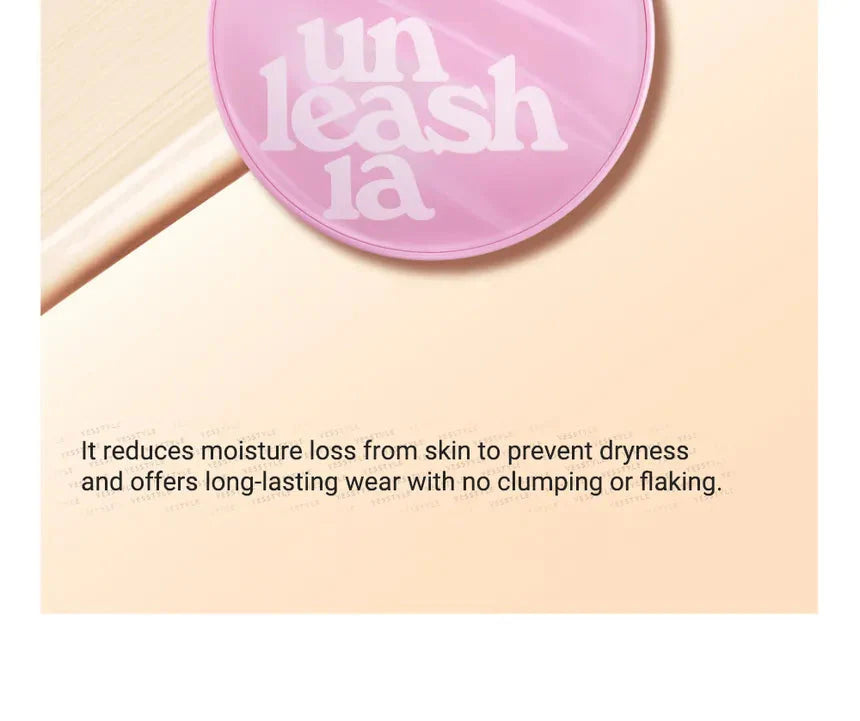 Unleashia Don't Touch Glass Pink Cushion SPF50+ PA++++ Unleashia