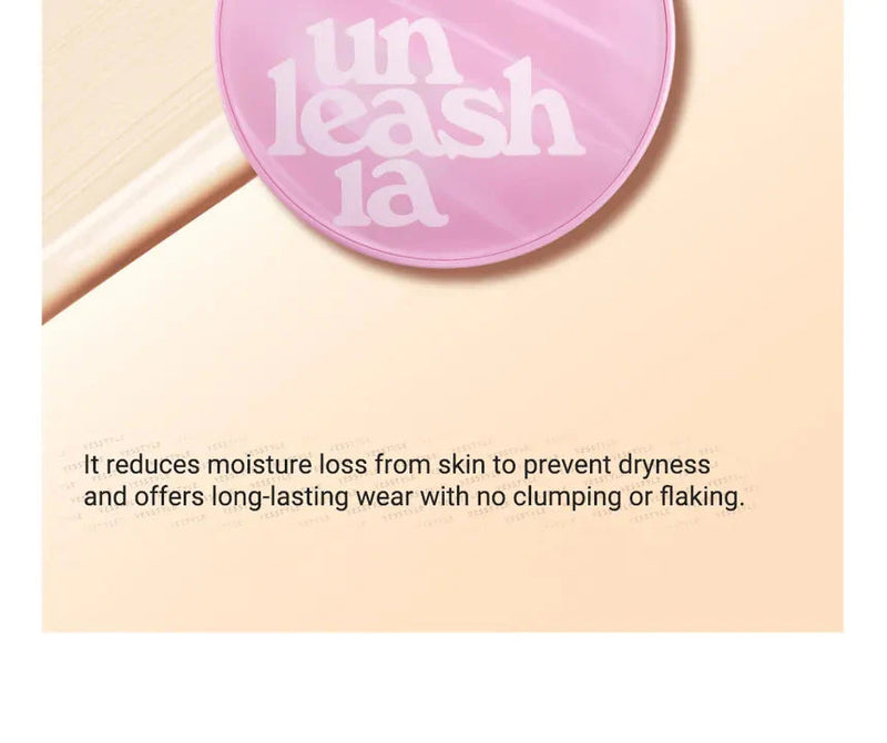 Unleashia Don't Touch Glass Pink Cushion SPF50+ PA++++ Unleashia