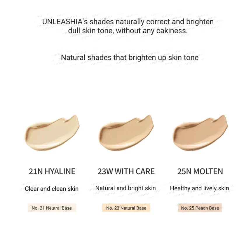 Unleashia Don't Touch Glass Pink Cushion SPF50+ PA++++ Unleashia