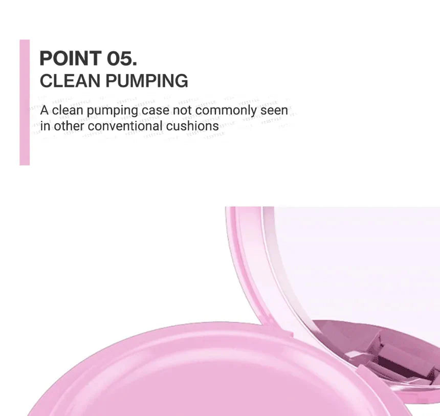 Unleashia Don't Touch Glass Pink Cushion SPF50+ PA++++ Unleashia