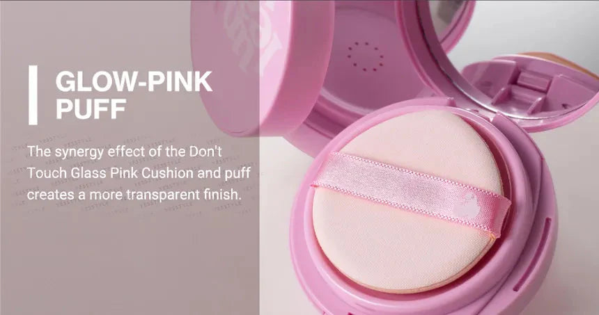 Unleashia Don't Touch Glass Pink Cushion SPF50+ PA++++ Unleashia