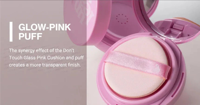 Unleashia Don't Touch Glass Pink Cushion SPF50+ PA++++ Unleashia