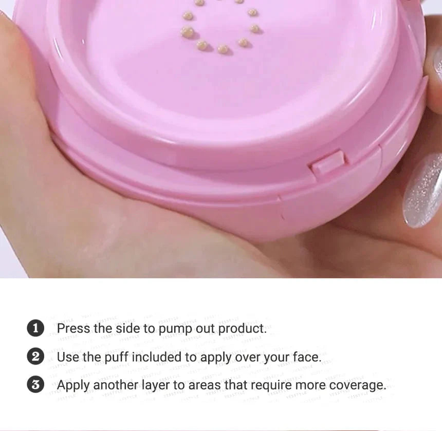 Unleashia Don't Touch Glass Pink Cushion SPF50+ PA++++ Unleashia