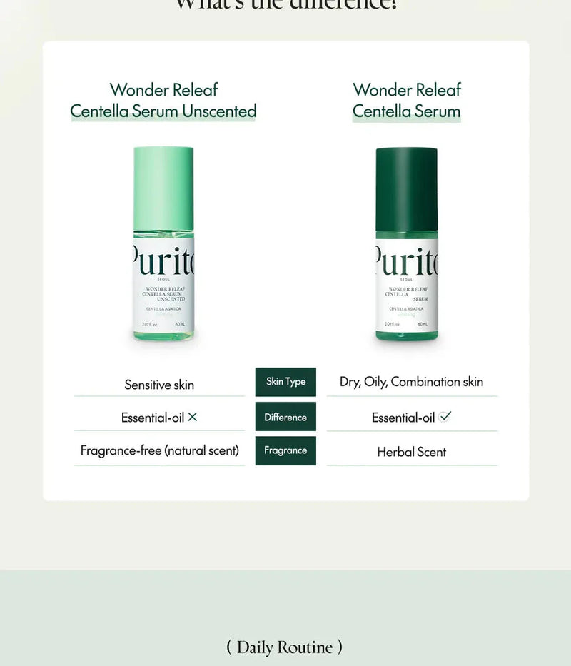Purito Seoul Wonder Releaf Centella Mini Kit Unscented Purito Seoul